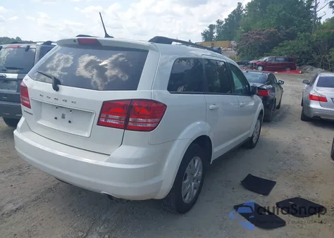 2018 Dodge Journey Se from USA, damaged, VIN 3C4PDCAB4JT381814